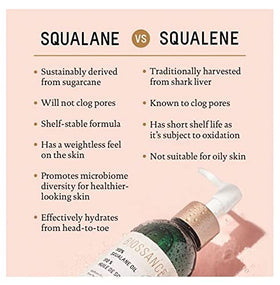 BIOSSANCE on bathroom vanity in lifestyle setting conveying sustainable self-care