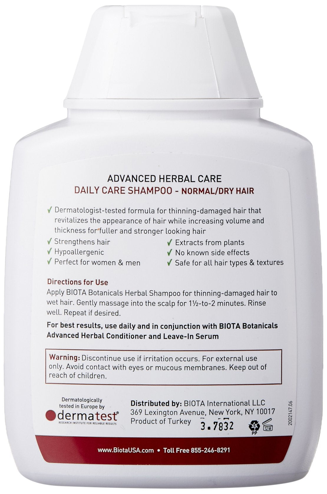 Biota Herbal BioComplex B11 ingredient close-up showing botanicals and minerals for nourishment