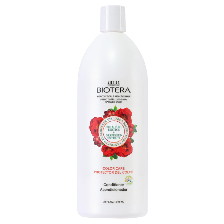 Biotera color care conditioner front bottle showing label and size for color protection