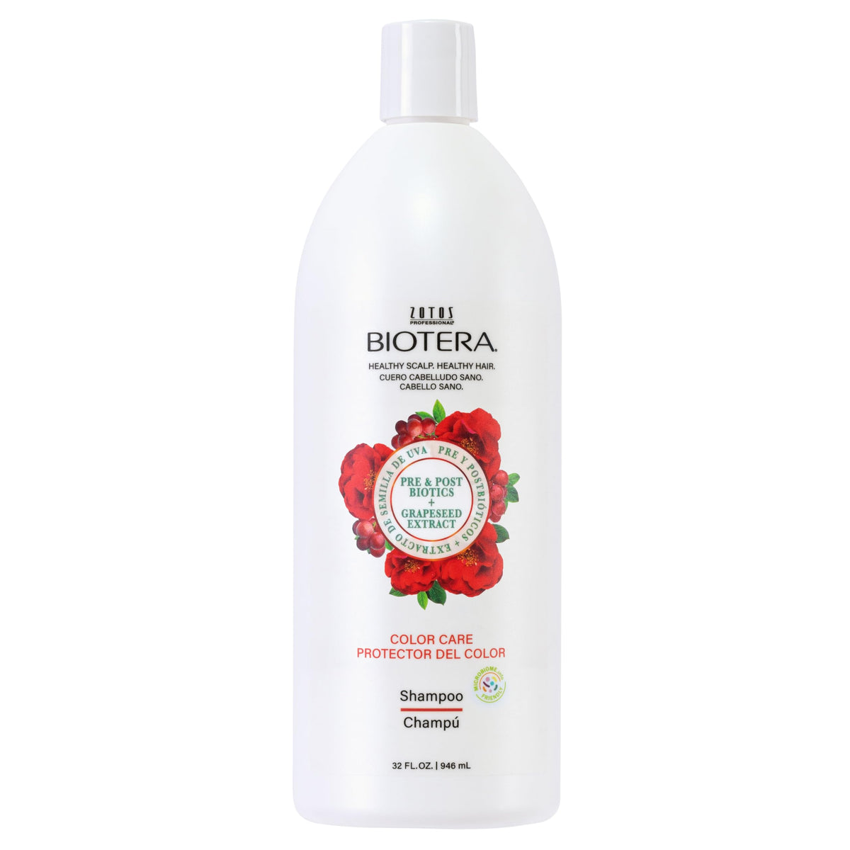 Biotera front bottle showing label and large size for easy identification and value