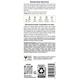 Biotera paired with conditioner showing improved manageability and shine