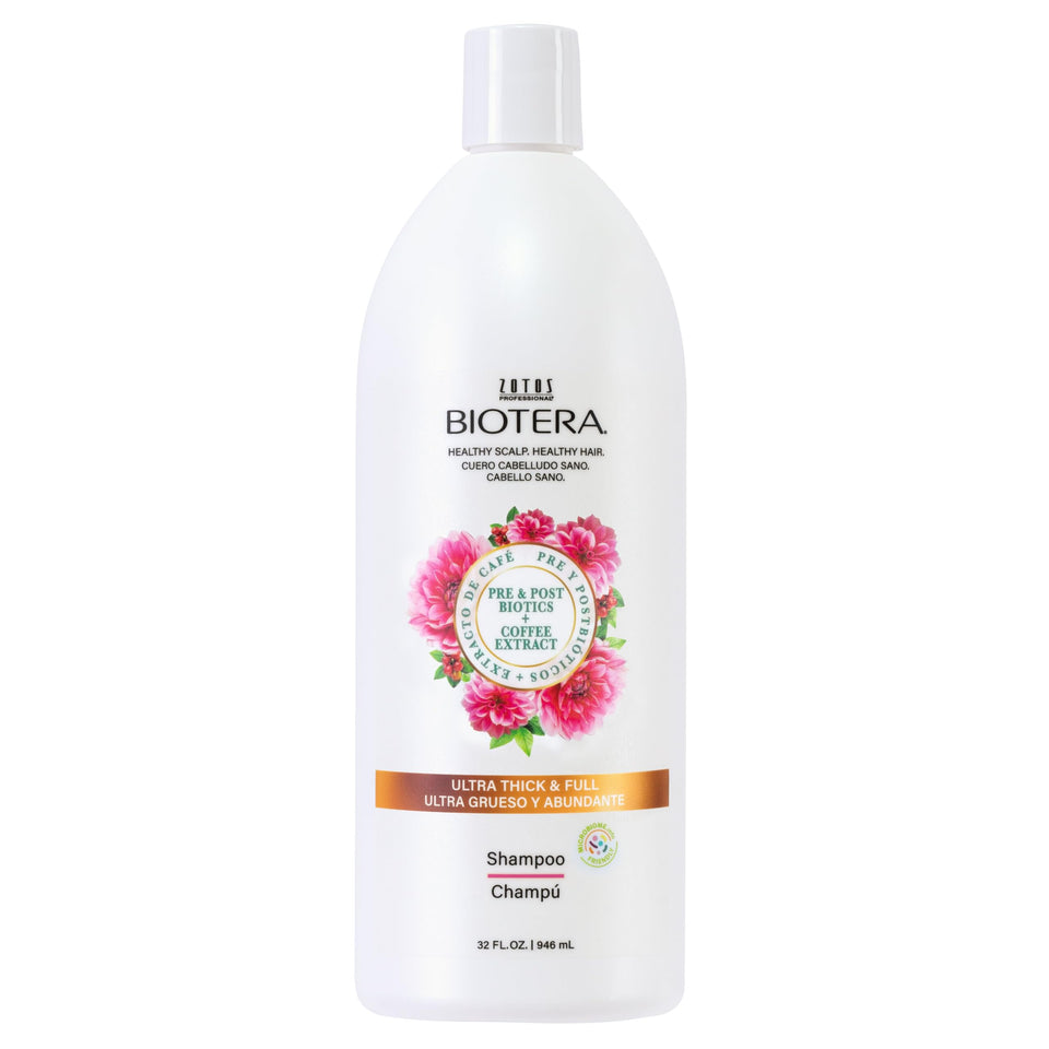 Biotera front packaging showing 32 fl oz bottle and product benefit