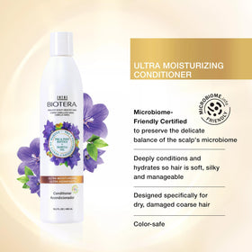 Biotera pump dispensing creamy conditioner texture for easy use
