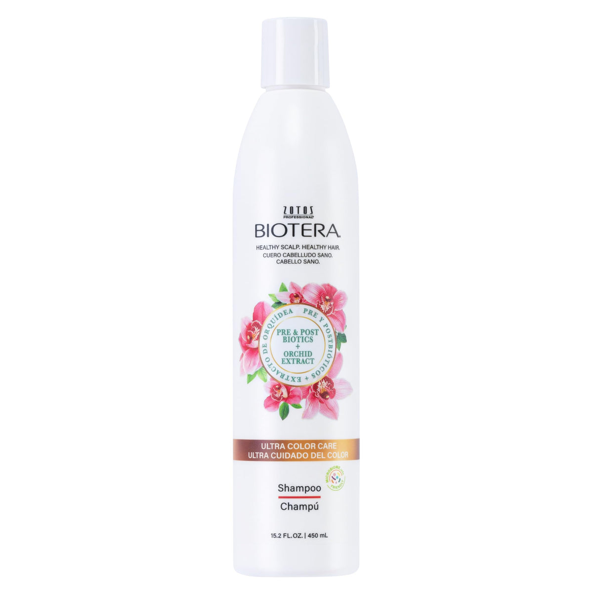 Biotera bottle front packaging showing brand and 15.2 fl oz size benefit