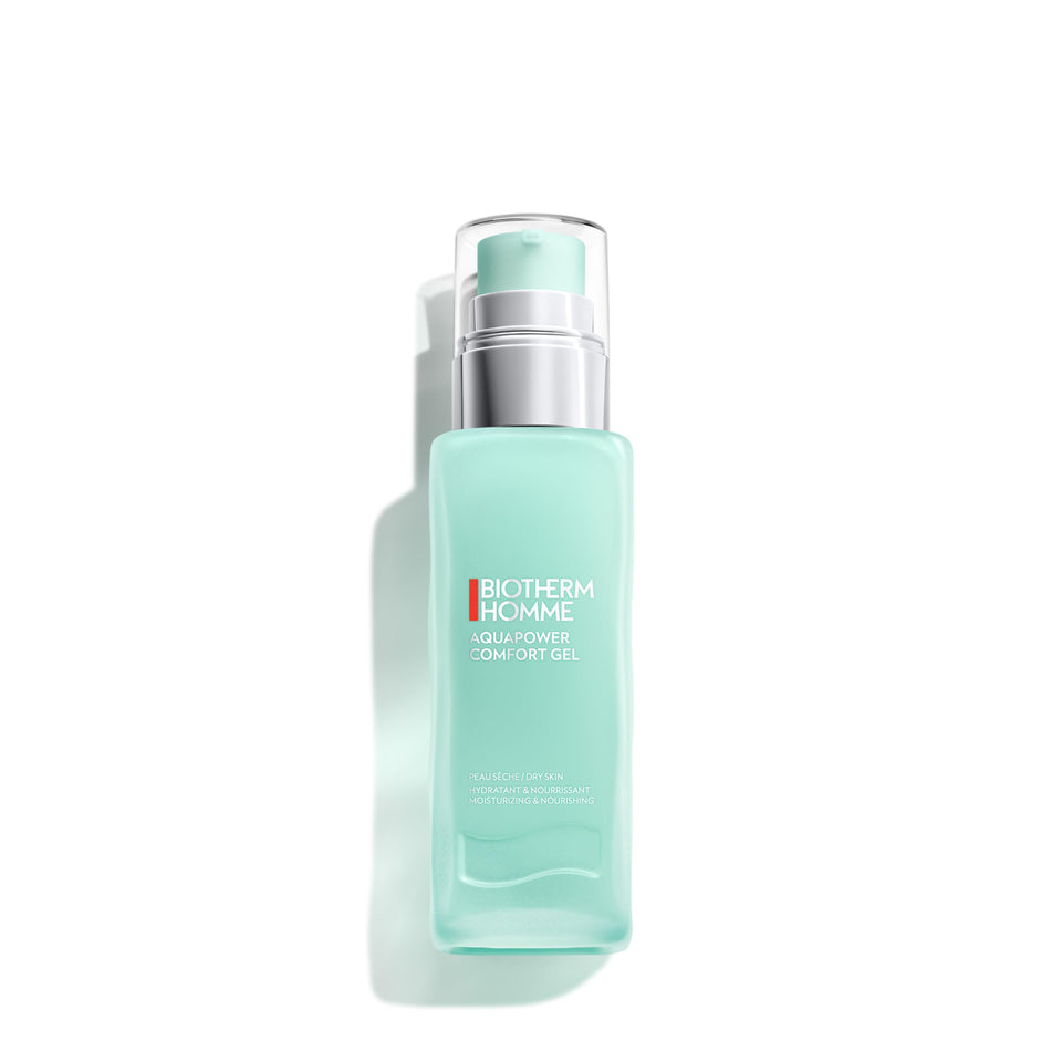 Biotherm Aquapower front packaging showing label and size, communicates clear product identity and benefits