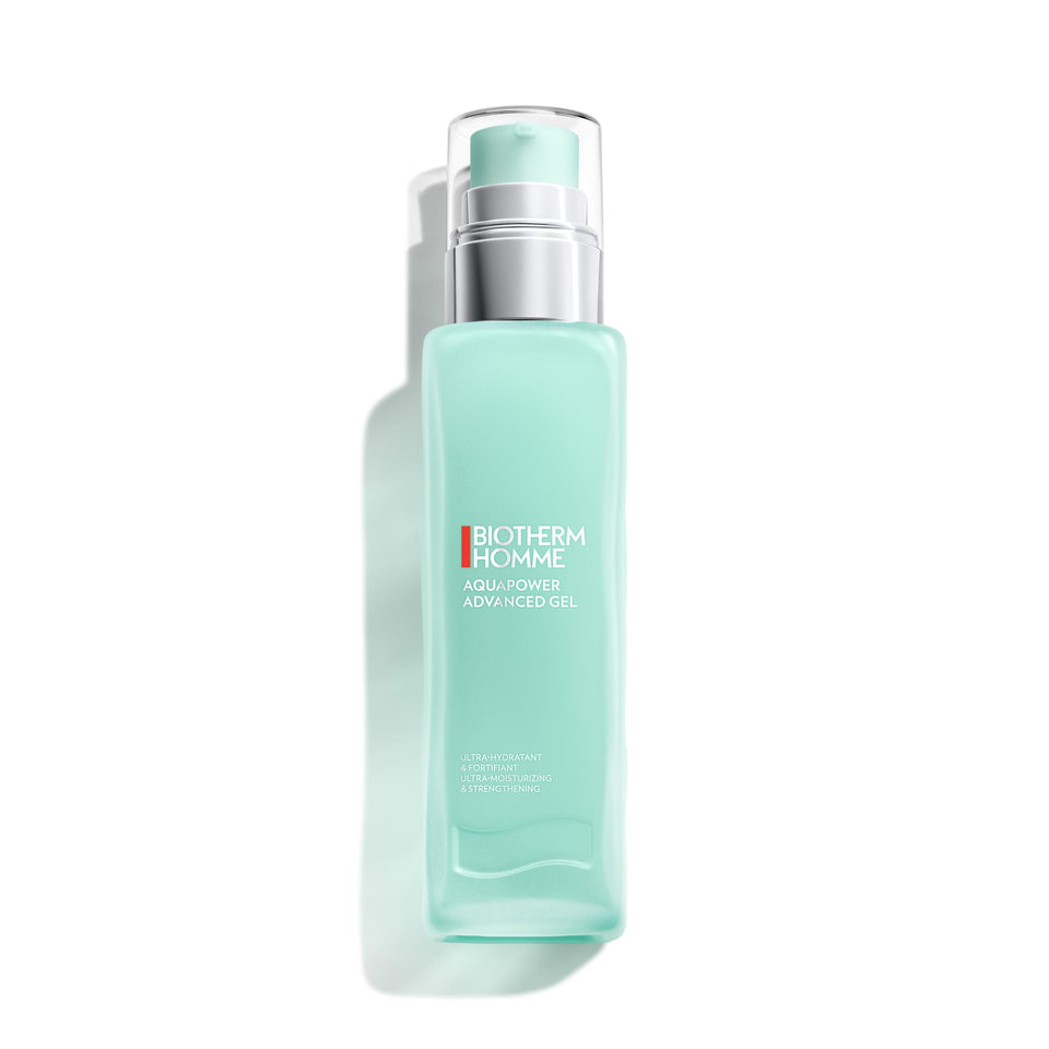 Biotherm Aquapower front packaging showing bottle and label for effortless hydration