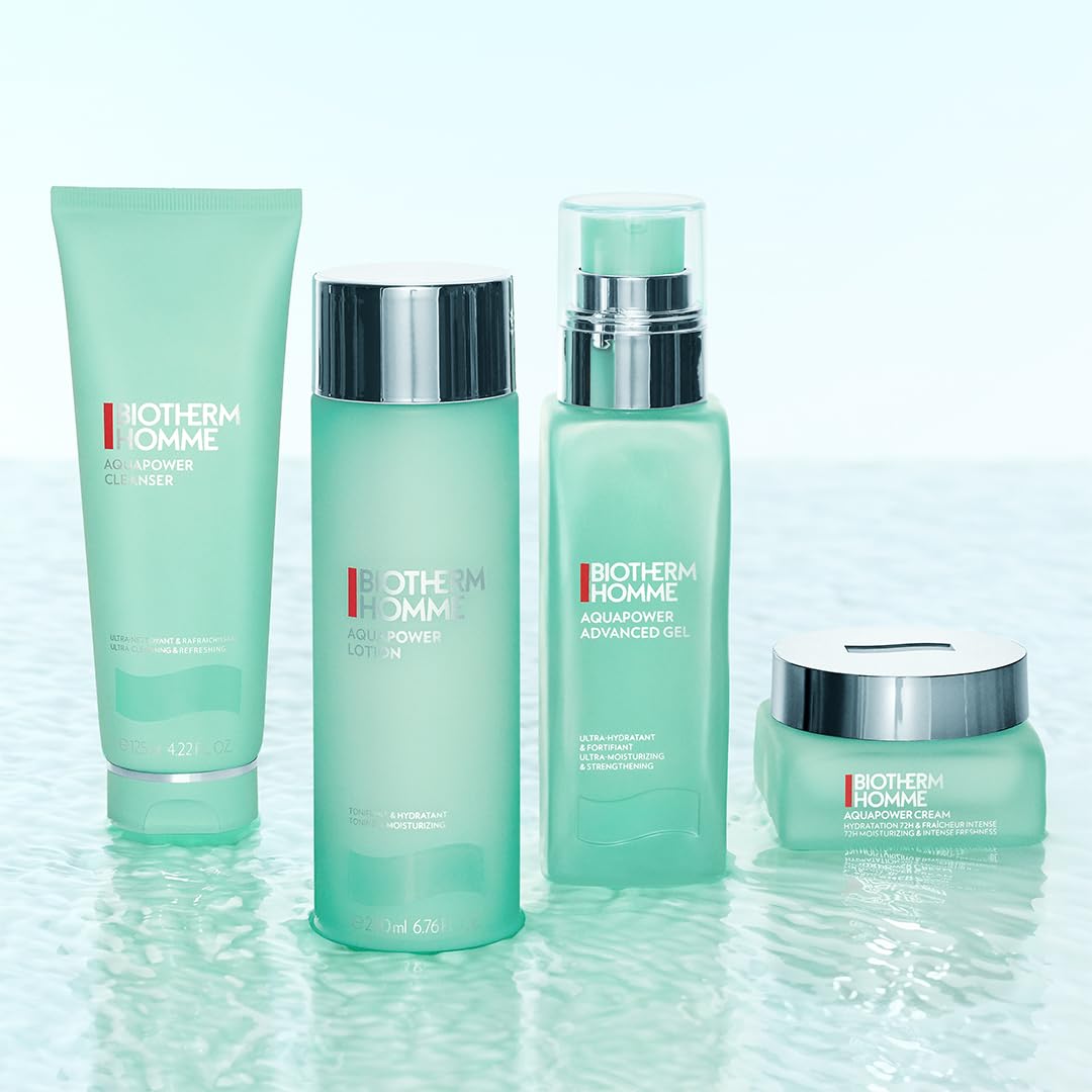 Biotherm on bathroom shelf in lifestyle setting signaling daily routine benefit