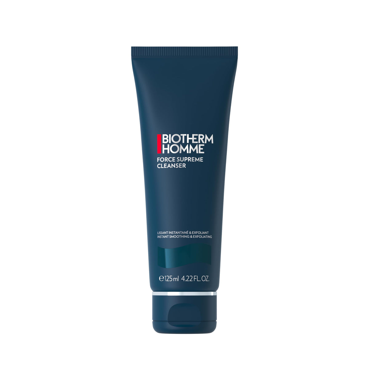 Biotherm front packaging showing cleanser and benefits