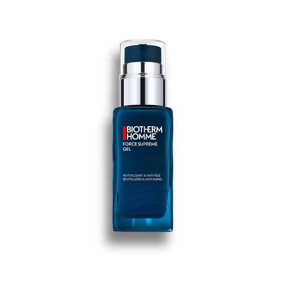 Biotherm front packaging showing sleek jar and brand identity for easy recognition