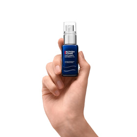 Close-up of serum texture showing lightweight finish and quick absorption benefit