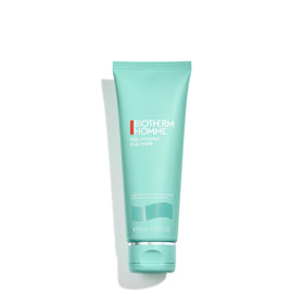 Biotherm Homme front tube showing product branding and benefits