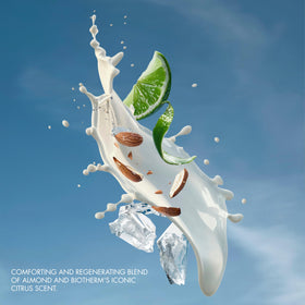 Biotherm pump dispense detail demonstrating easy, mess-free application