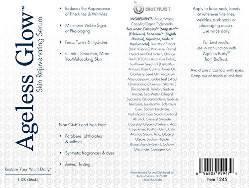 BioTrust dropper dispensing serum demonstrating precise application and fast absorption