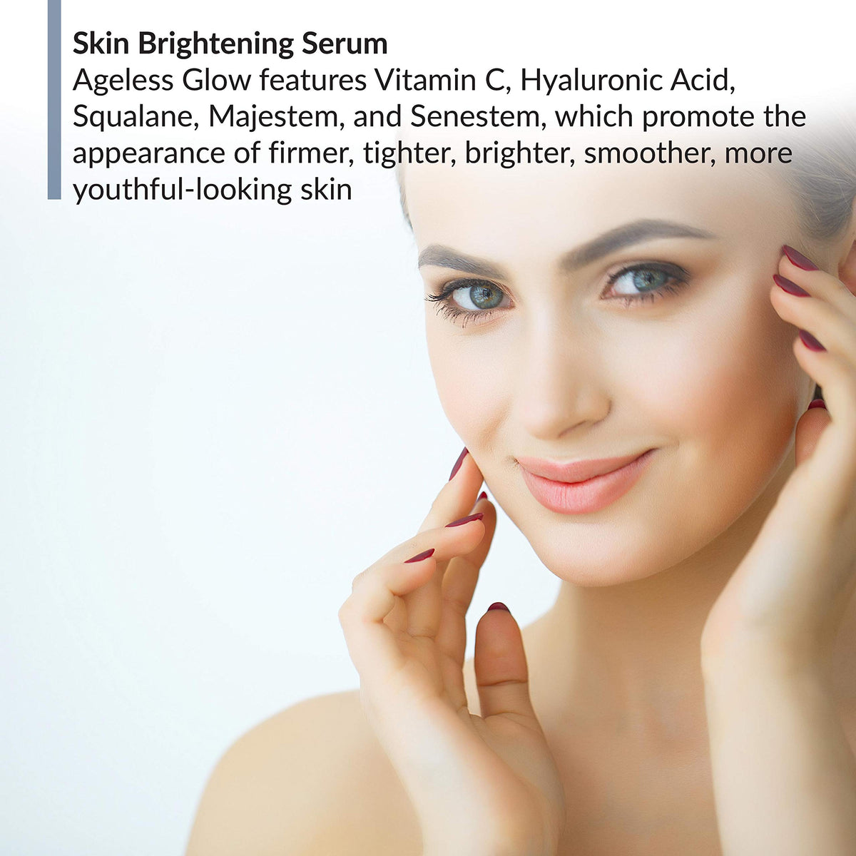 Serum being applied as part of a morning skincare routine suggesting layered protection