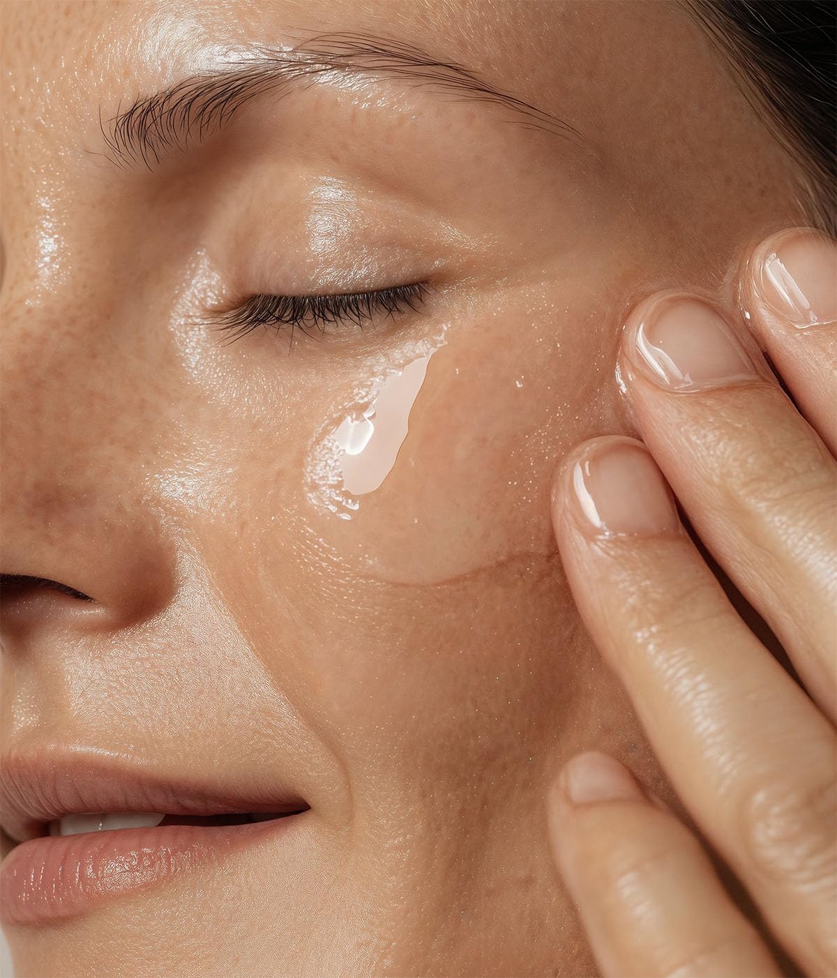 Biotulin gel texture close-up highlighting hydrating smooth finish