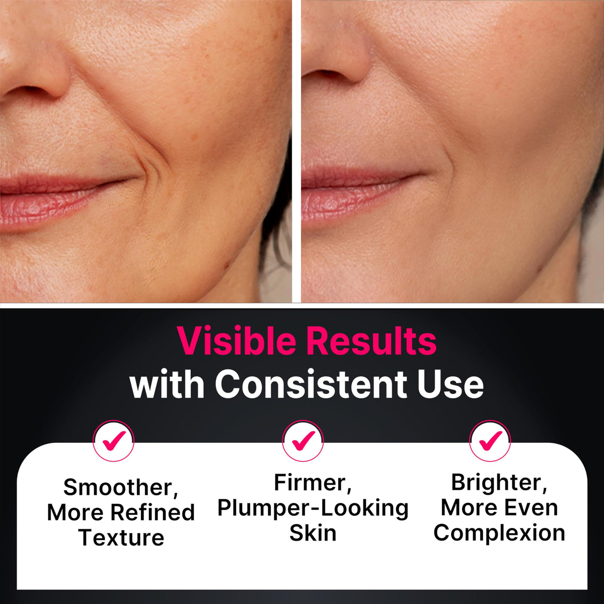 BIOXI being used to wash face showing gentle removal of impurities and improved tone