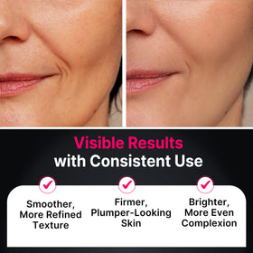 BIOXI being used to wash face showing gentle removal of impurities and improved tone
