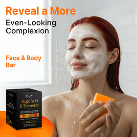 BIOXI applying soap to face illustrating targeted use