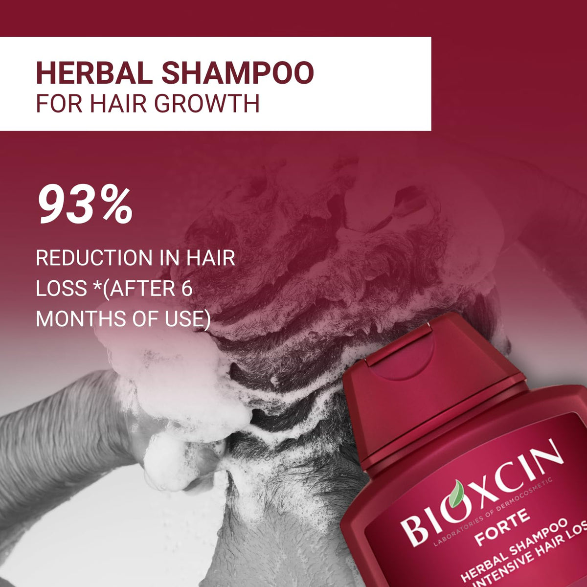 BIOXCIN botanical extracts display highlighting natural ingredients and nourishing properties
