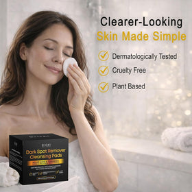 BIOXI pads on bathroom counter for routine-ready skincare convenience