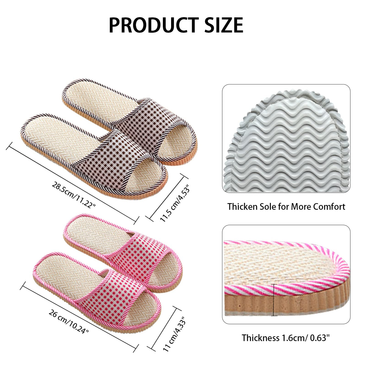 biroris size comparison layout with medium and large pairs for fit clarity