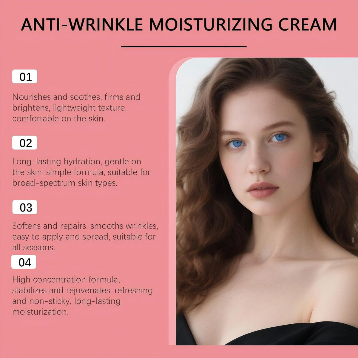 Birunwer cream on hand being smoothed in to show easy absorption and moisturize benefit