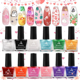 Biutee front packaging gift box showing full 12-color set and presentation benefit