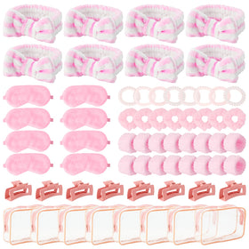 Biutee front packaging showing full 64-piece spa party set and easy gifting