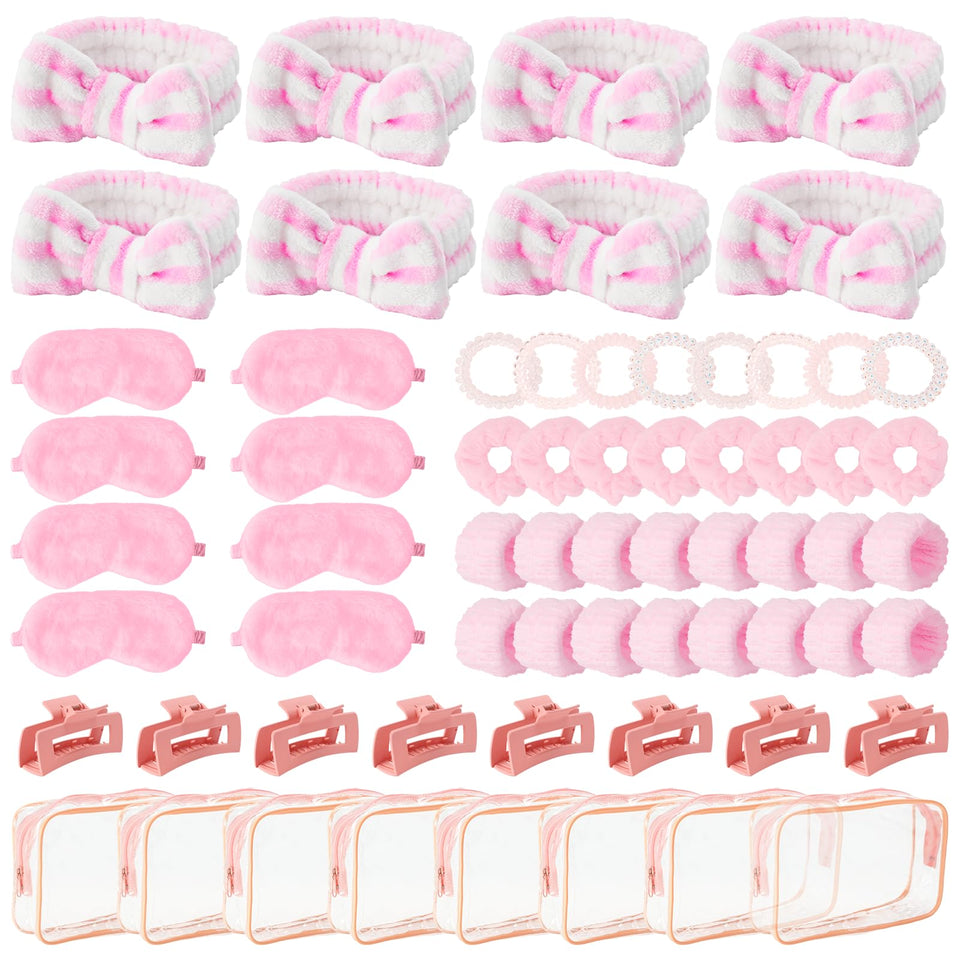 Biutee front packaging showing full 64-piece spa party set and easy gifting