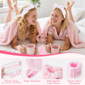 Biutee velvet and coil scrunchies with hair clips highlighting gentle styling