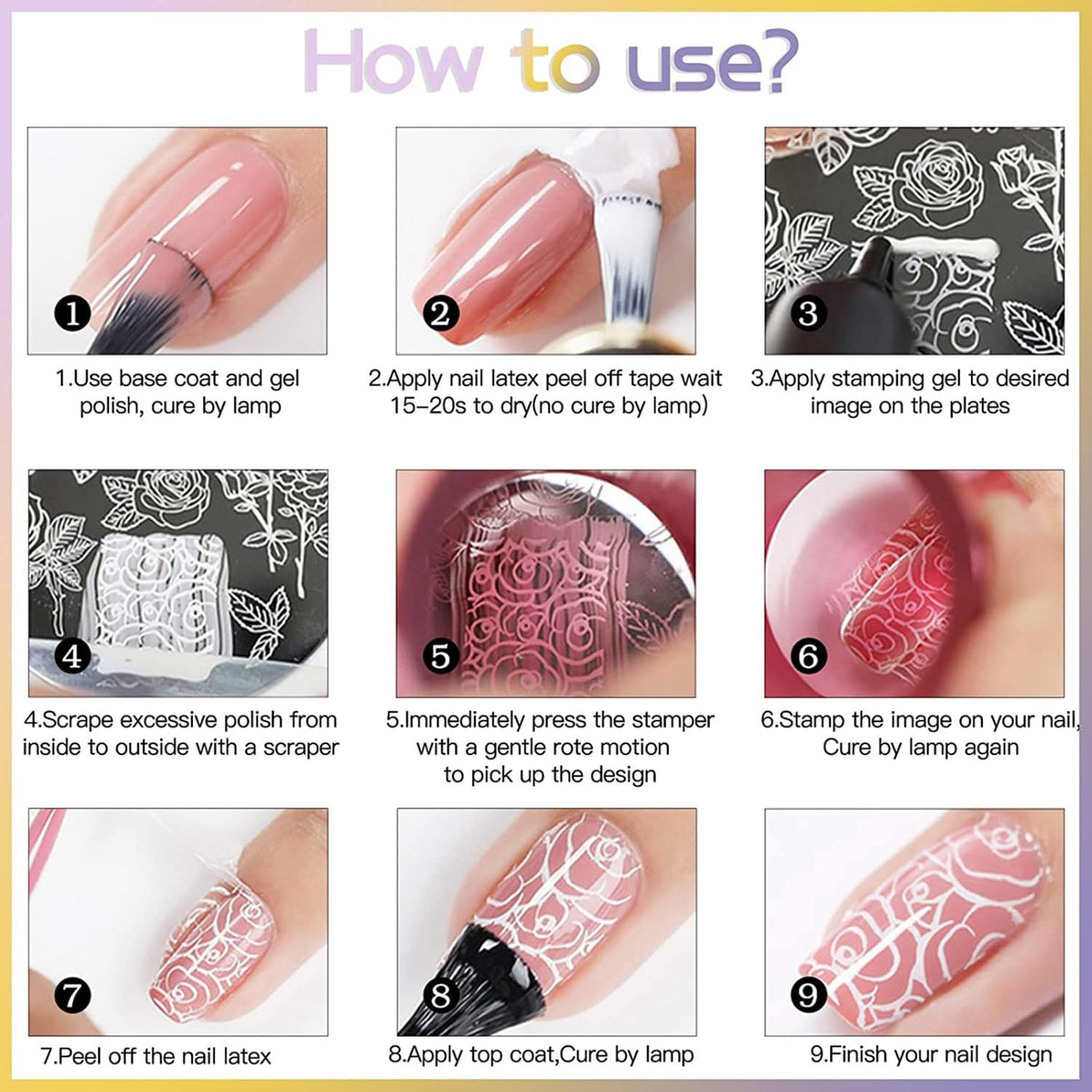 Biutee plate next to a coin to show scale and usable sizing for full or accent nails