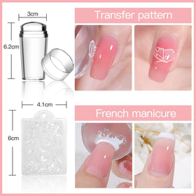Biutee demonstrating stamping in action to show transfer clarity