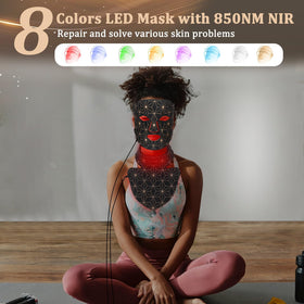 biuufish mask covering neck and shoulders showing versatile treatment benefit