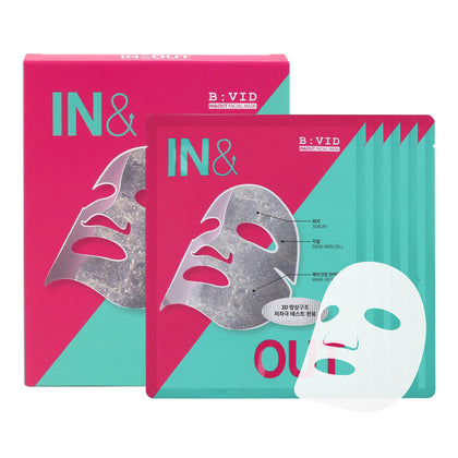BIVID front packaging showing five individually sealed mask packets and brand