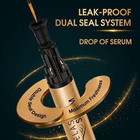 BIYSBER bottle opened to show double-sealed leak-proof cap