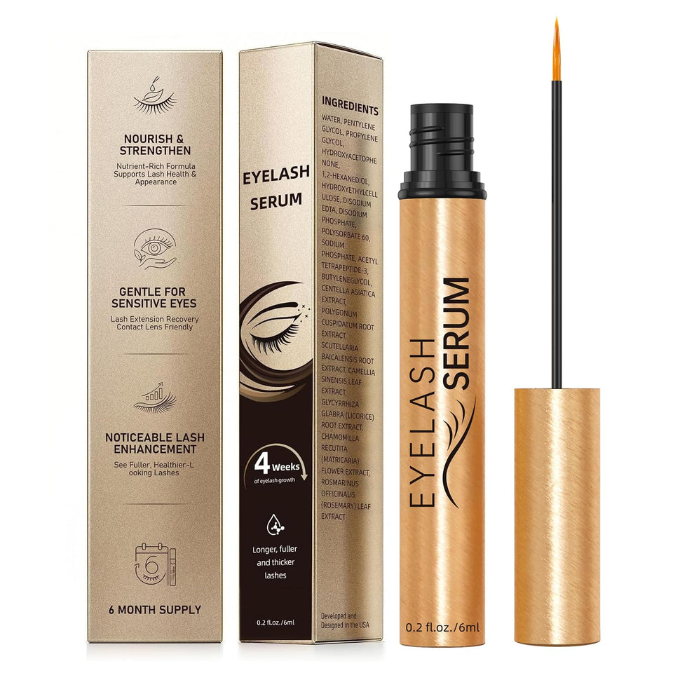 BIYSBER front packaging showing lash serum and benefits
