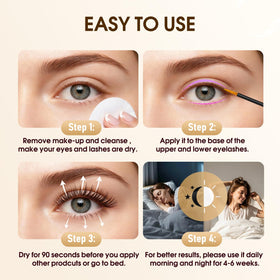 BIYSBER lifestyle shot at bathroom mirror showing easy nightly application routine