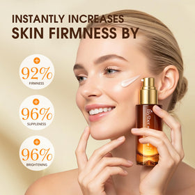 BIYSBER serum on hand demonstrating lightweight feel and easy spreadability
