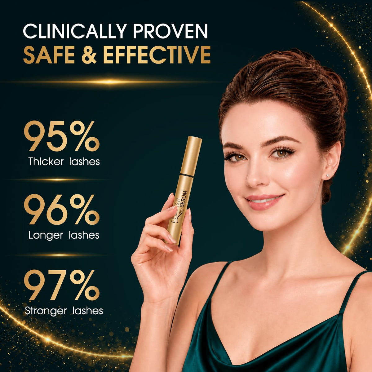 BIYSBER serum texture close-up showing lightweight absorption