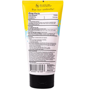 Black Girl Sunscreen texture close-up highlighting hydrating, non-greasy lotion