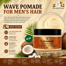 Black Lavish Essentials product being warmed in hands for smoother application benefit