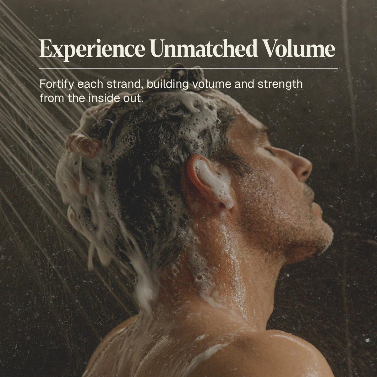 Black Wolf shampoo lather texture close-up demonstrating lightweight foam