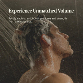 Black Wolf shampoo lather texture close-up demonstrating lightweight foam