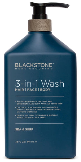 blackstone front packaging showing full bottle and branding, easy identification benefit
