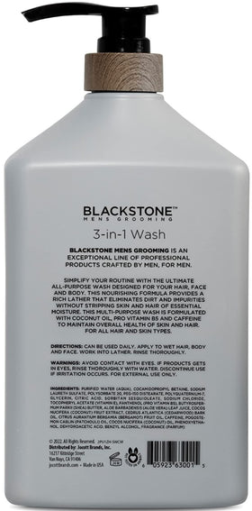 Blackstone dispensing foam from pump illustrating quick lathering benefit