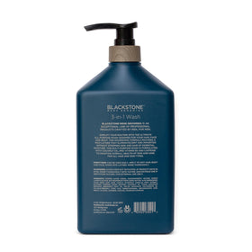 blackstone close-up of label highlighting ingredients and clean design for informed choice