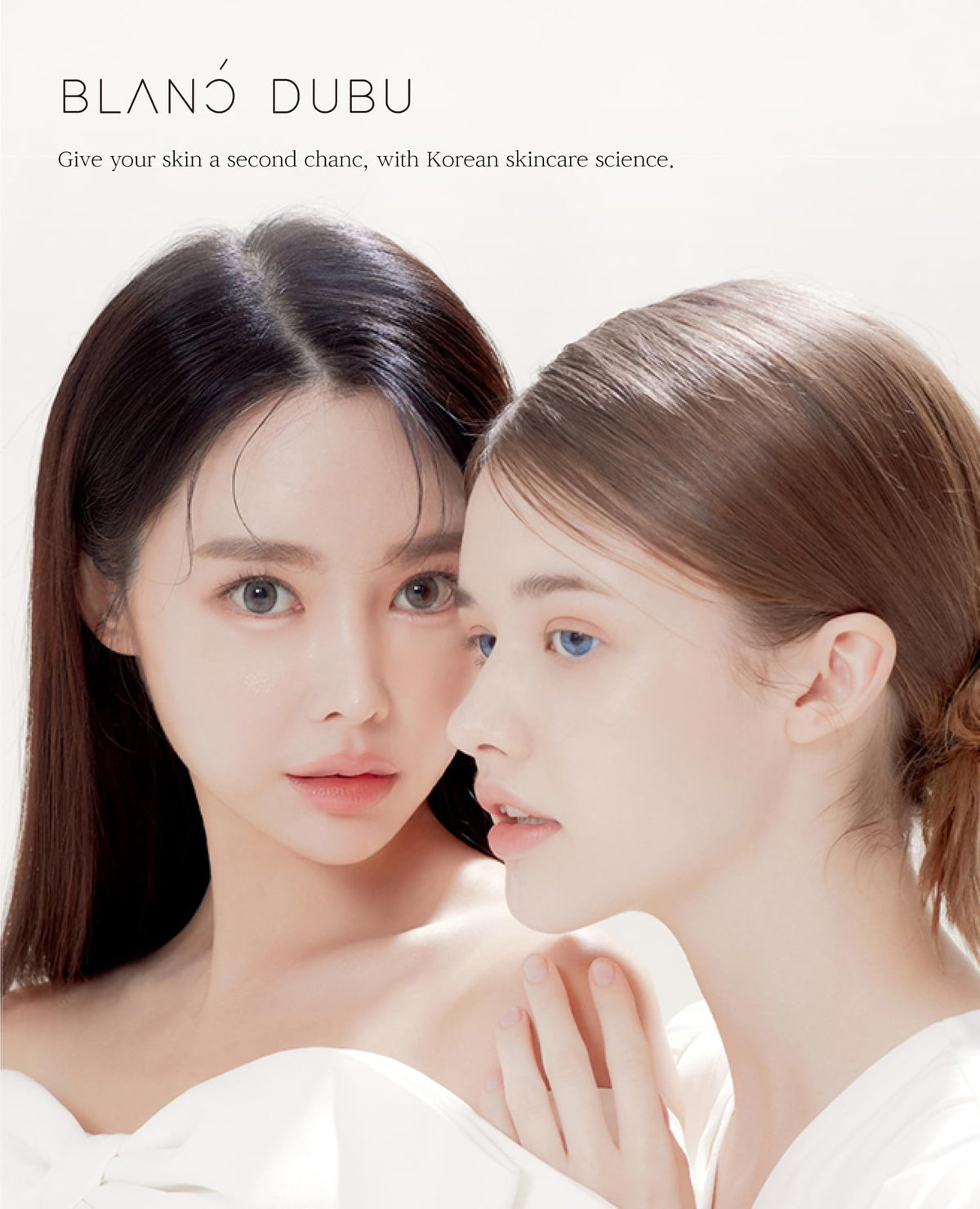 BLANC DUBU on bathroom vanity in a skincare routine setting for lifestyle appeal