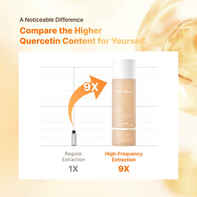 BLANC NATURE label detail highlighting ingredients and calming benefits on bottle