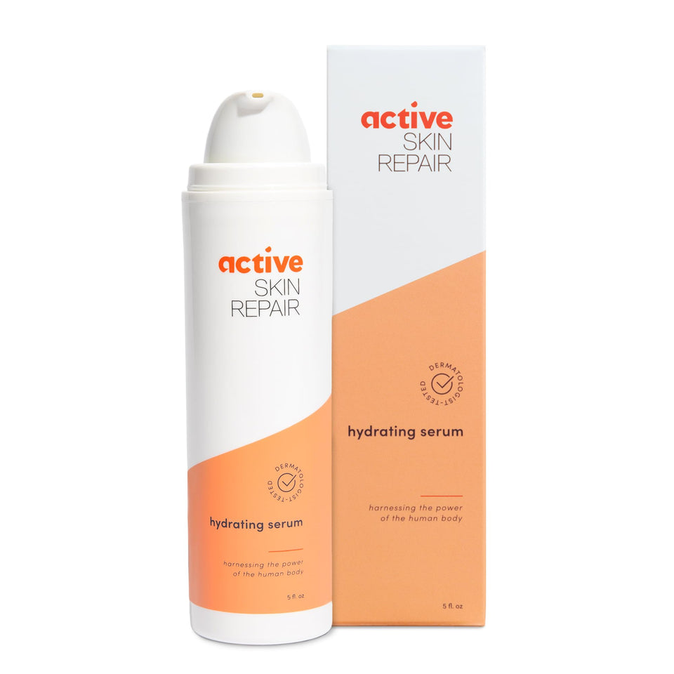 BLDG ACTIVE front pump bottle showing clean packaging and large 5 fl. oz size benefit