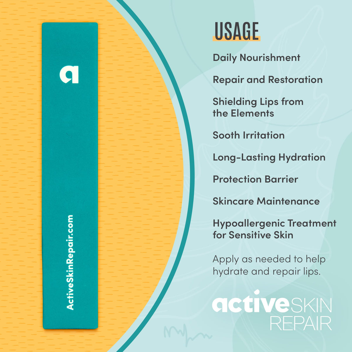 BLDG ACTIVE lifestyle outdoor use on a hiker applying balm for weather protection benefit